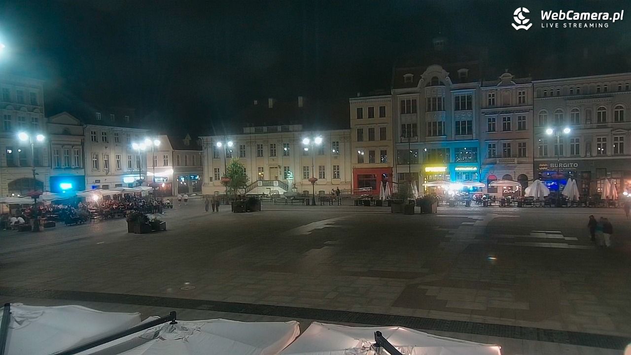 Bydgoszcz - widok na Rynek - 15 sierpień 2026, 00:06