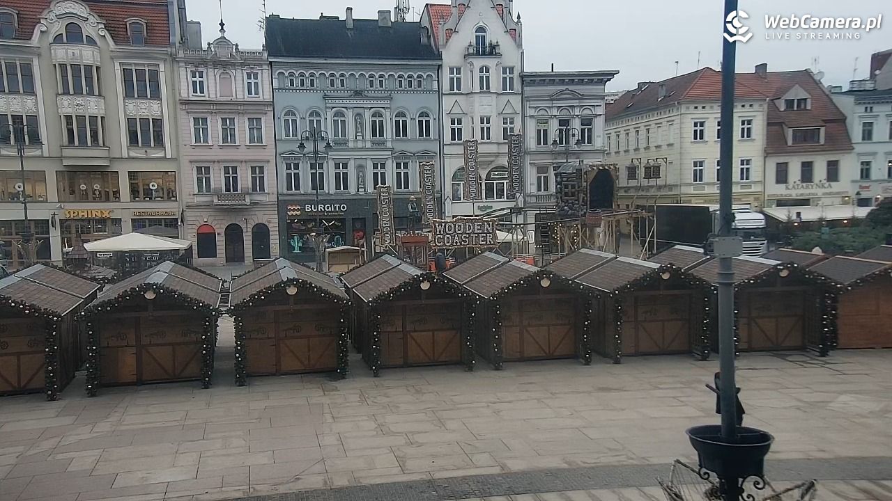 Bydgoszcz - widok na Rynek - 22 grudzień 2025, 14:15