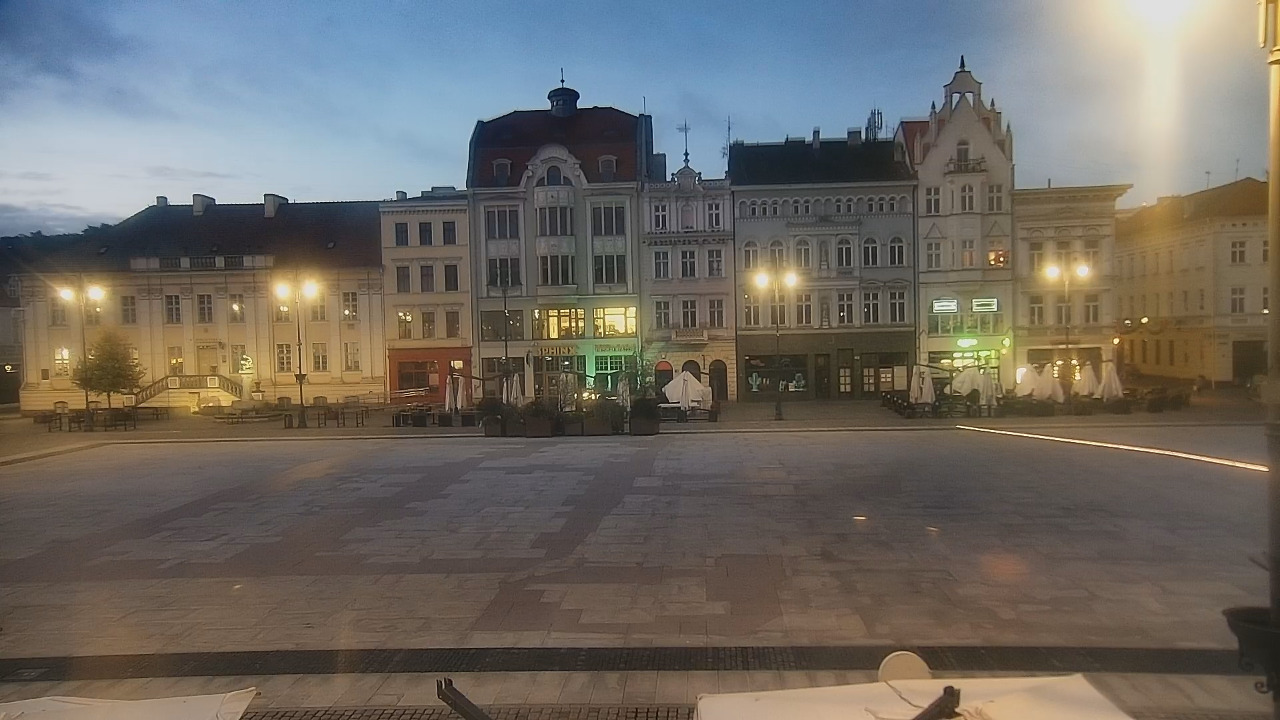 Bydgoszcz - widok na Rynek - 13 październik 2026, 04:45