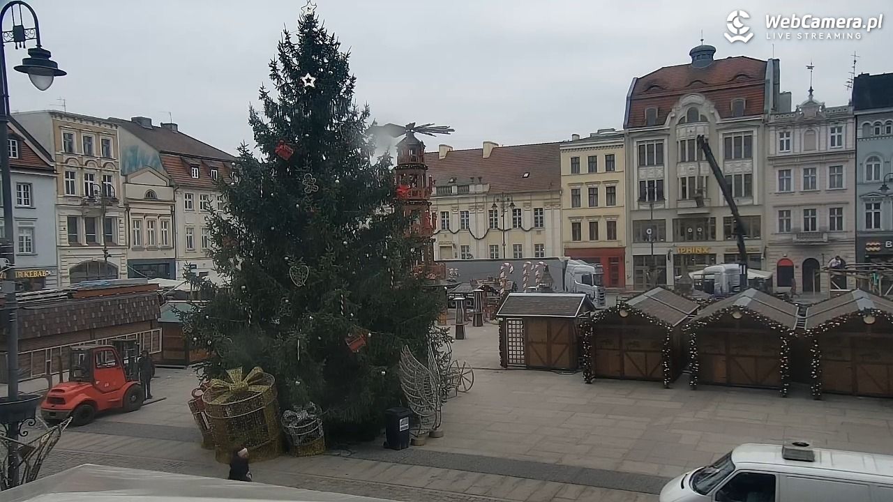 Bydgoszcz - widok na Rynek - 22 grudzień 2025, 11:03