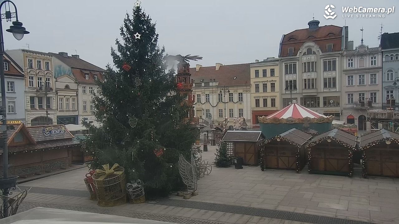 Bydgoszcz - widok na Rynek - 21 grudzień 2025, 09:31