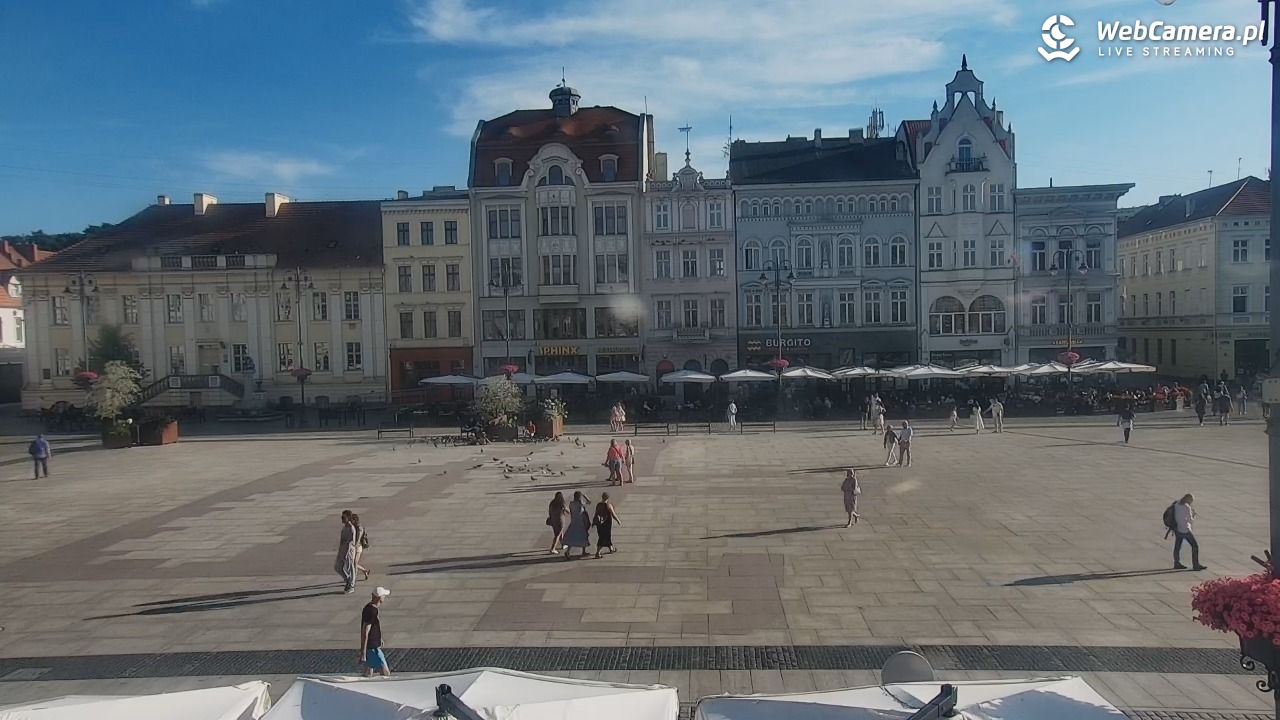 Bydgoszcz - widok na Rynek - 13 sierpień 2026, 17:58