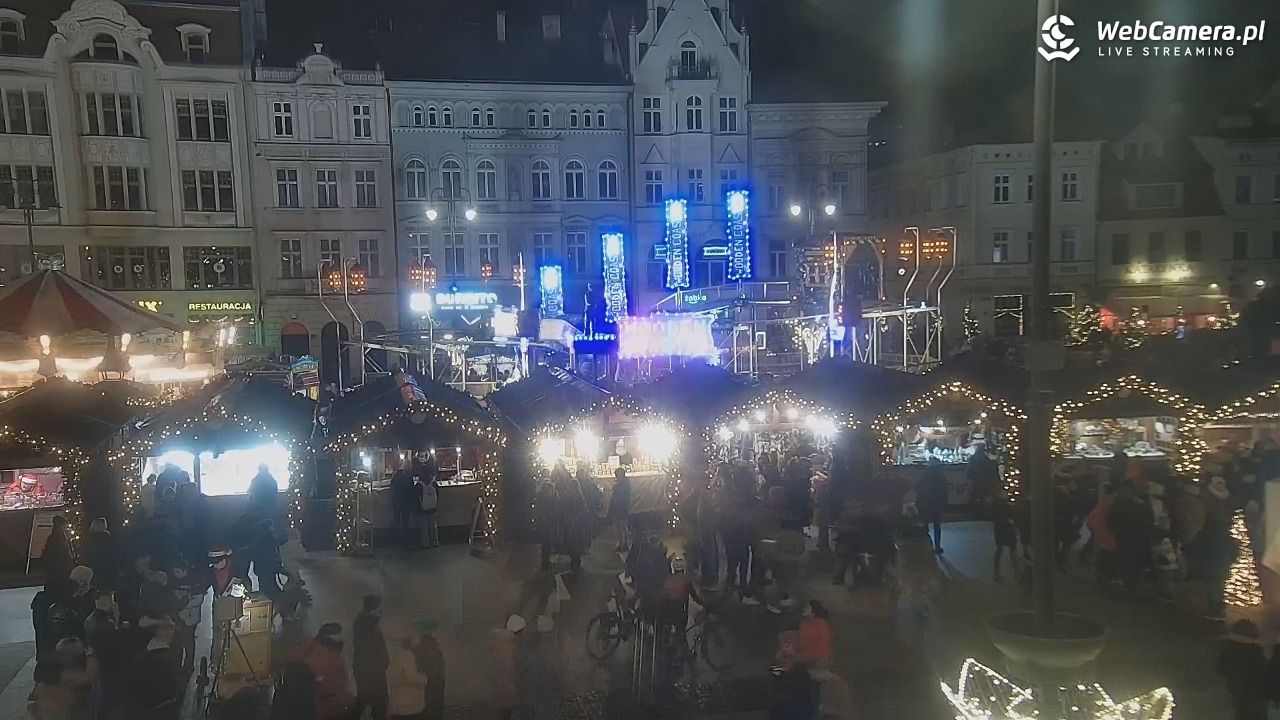 Bydgoszcz - widok na Rynek - 20 grudzień 2025, 18:24