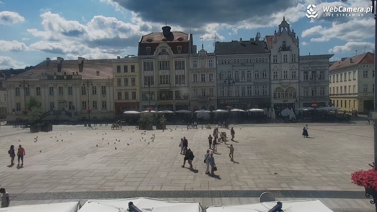 Bydgoszcz - widok na Rynek - 13 sierpień 2026, 12:32