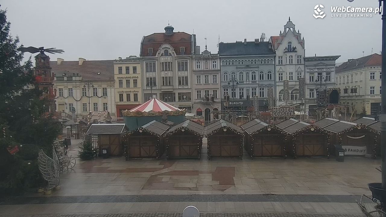 Bydgoszcz - widok na Rynek - 20 grudzień 2025, 09:53