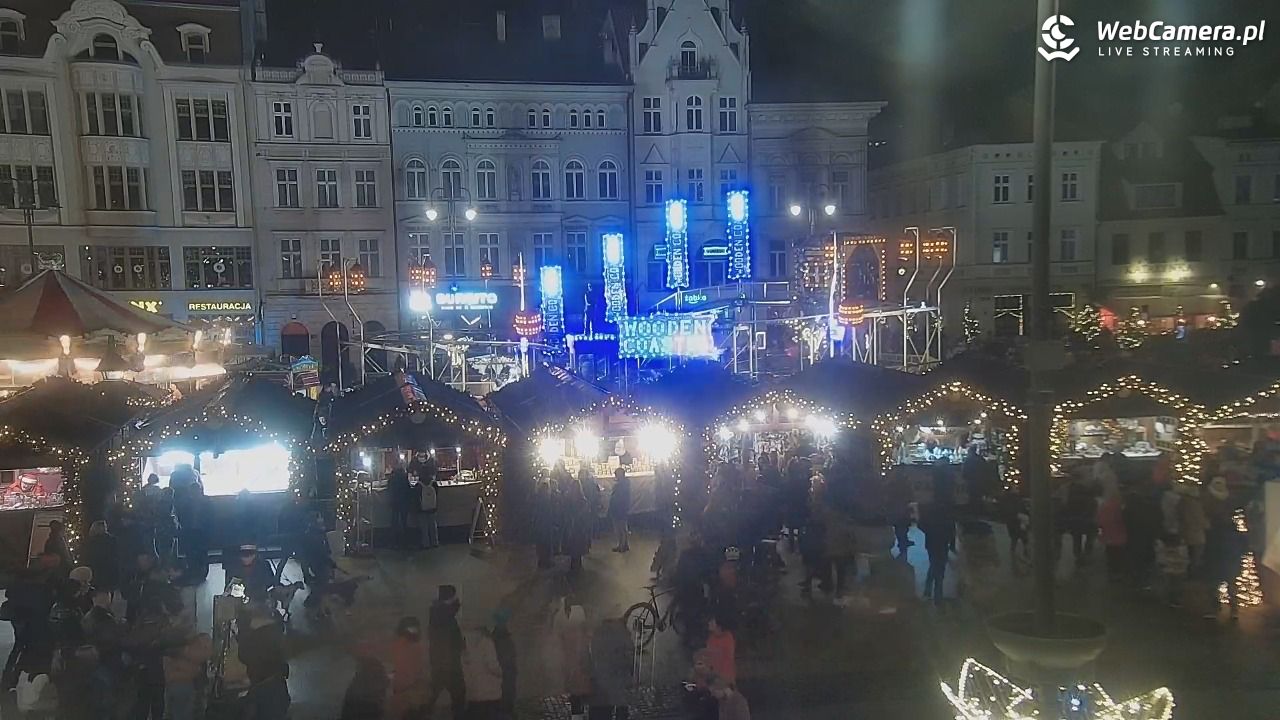 Bydgoszcz - widok na Rynek - 20 grudzień 2025, 18:24