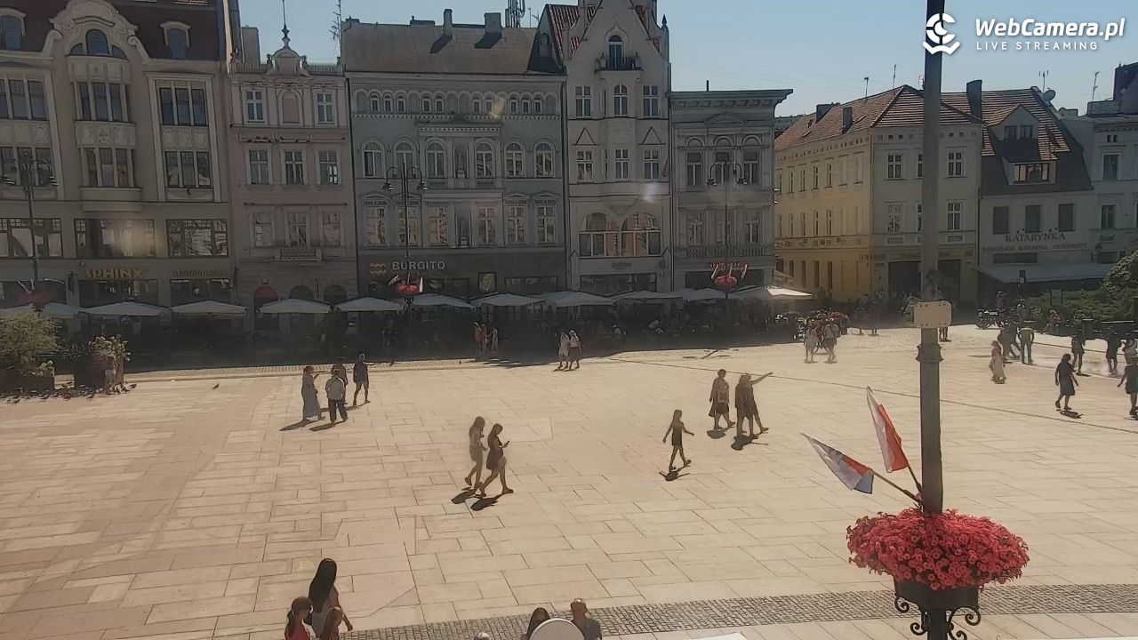 Bydgoszcz - widok na Rynek - 15 sierpień 2026, 14:59