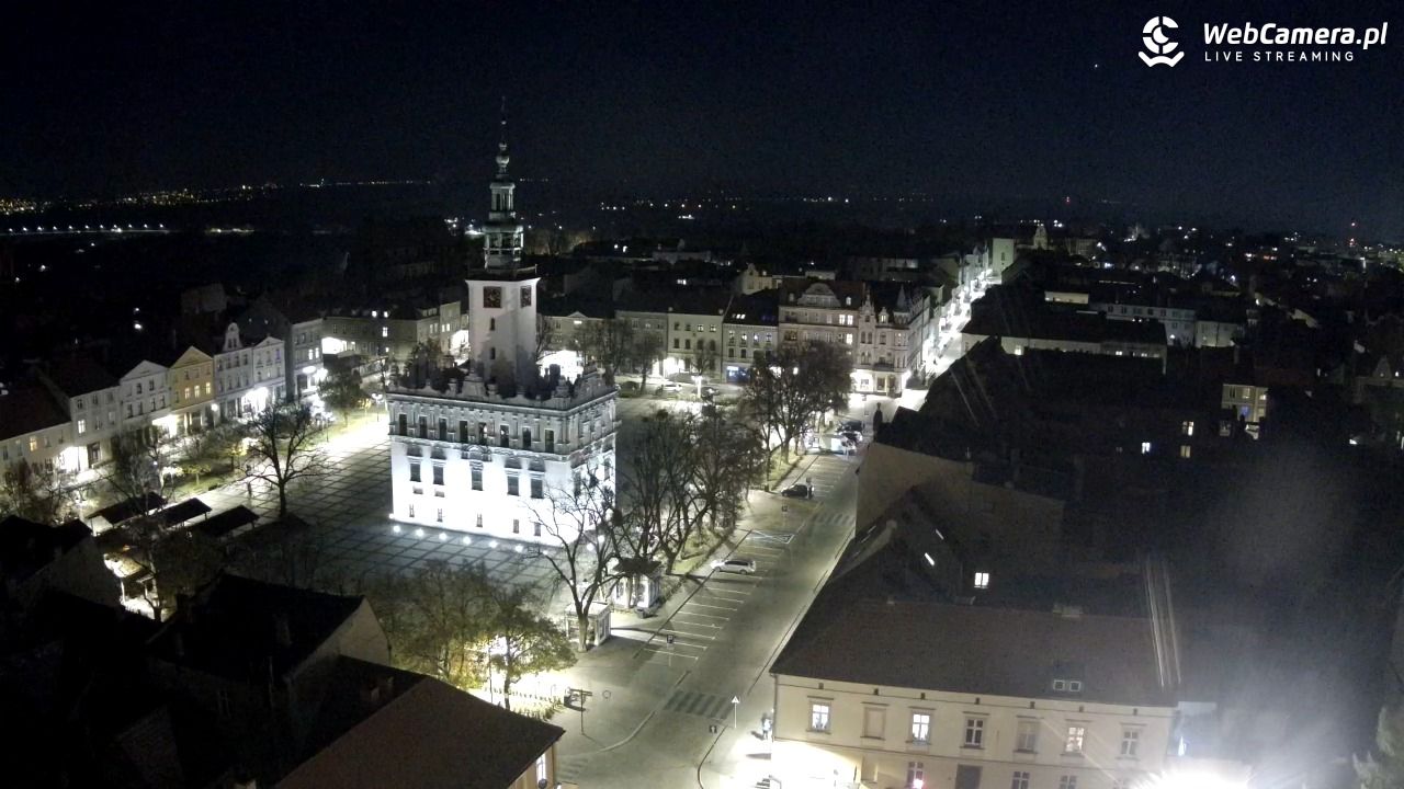 Chełmno - widok na starówkę - 06 listopad 2025, 21:12