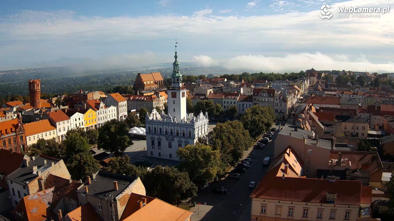 Chełmno - widok na starówkę - 13 sierpień 2026, 08:57