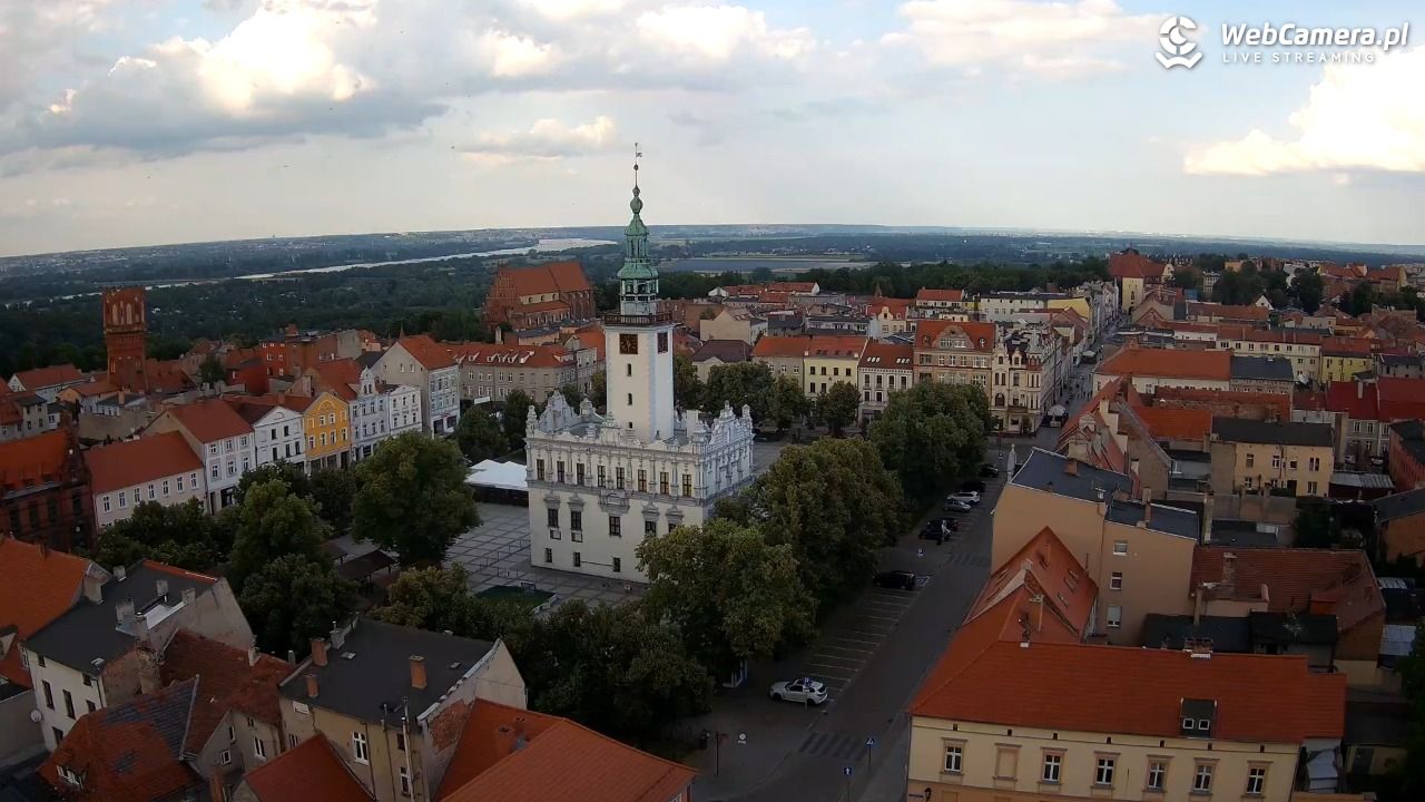 Chełmno - widok na starówkę - 29 czerwiec 2026, 17:55