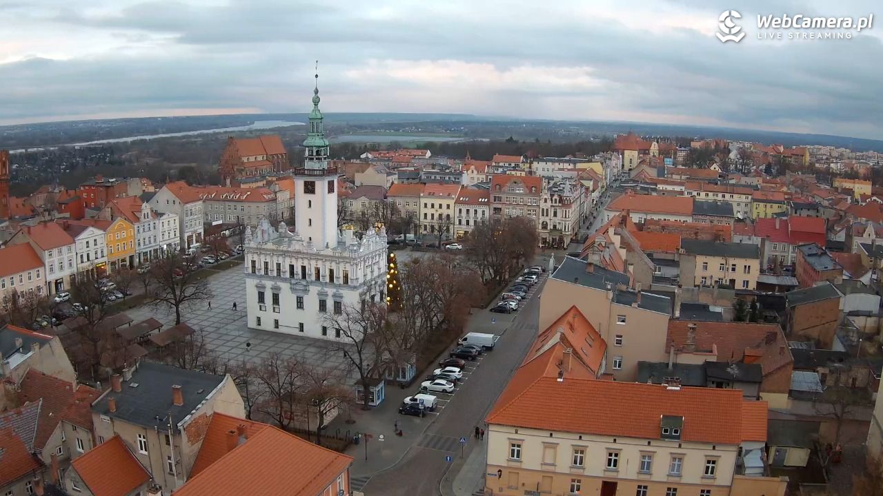 Chełmno - widok na starówkę - 23 grudzień 2025, 15:23