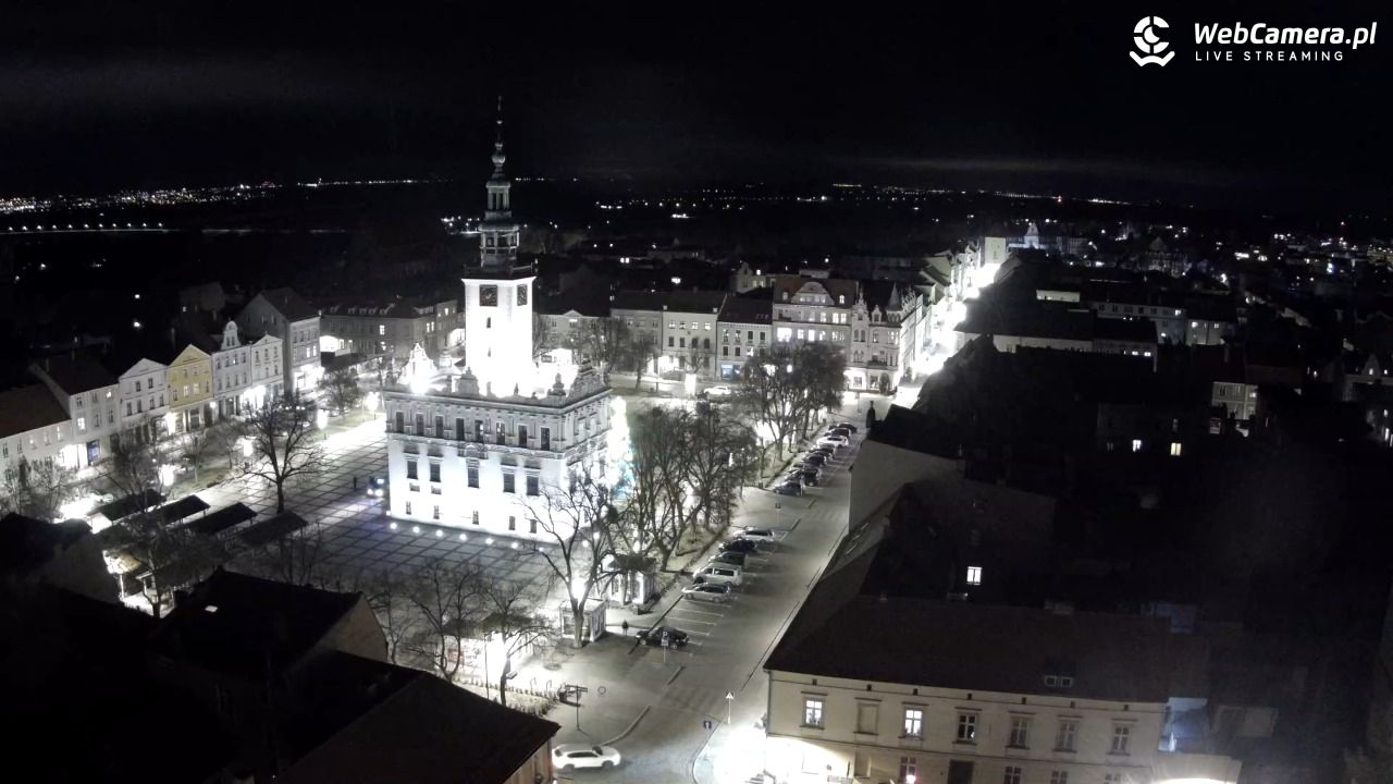 Chełmno - widok na starówkę - 23 grudzień 2025, 21:47
