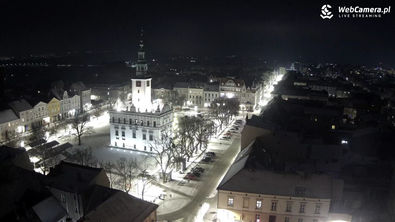 Chełmno - widok na starówkę - 05 styczeń 2026, 20:14