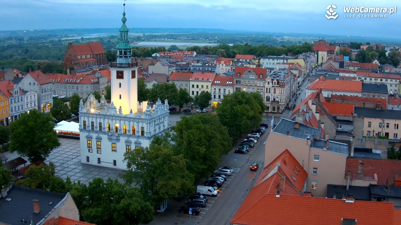 Chełmno - widok na starówkę - 17 maj 2025, 20:52