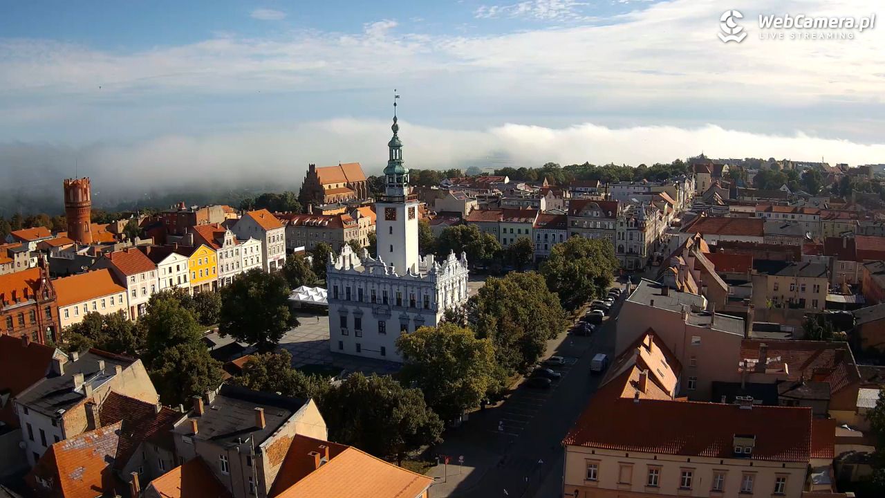 Chełmno - widok na starówkę - 13 sierpień 2026, 08:51