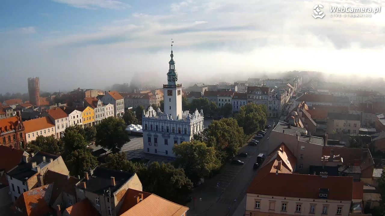 Chełmno - widok na starówkę - 13 sierpień 2026, 07:50