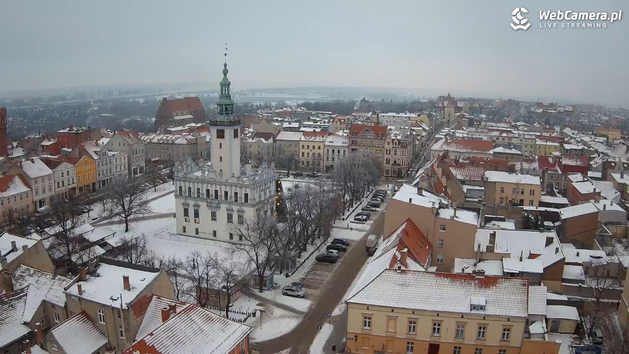 Chełmno - widok na starówkę - 07 styczeń 2026, 08:53