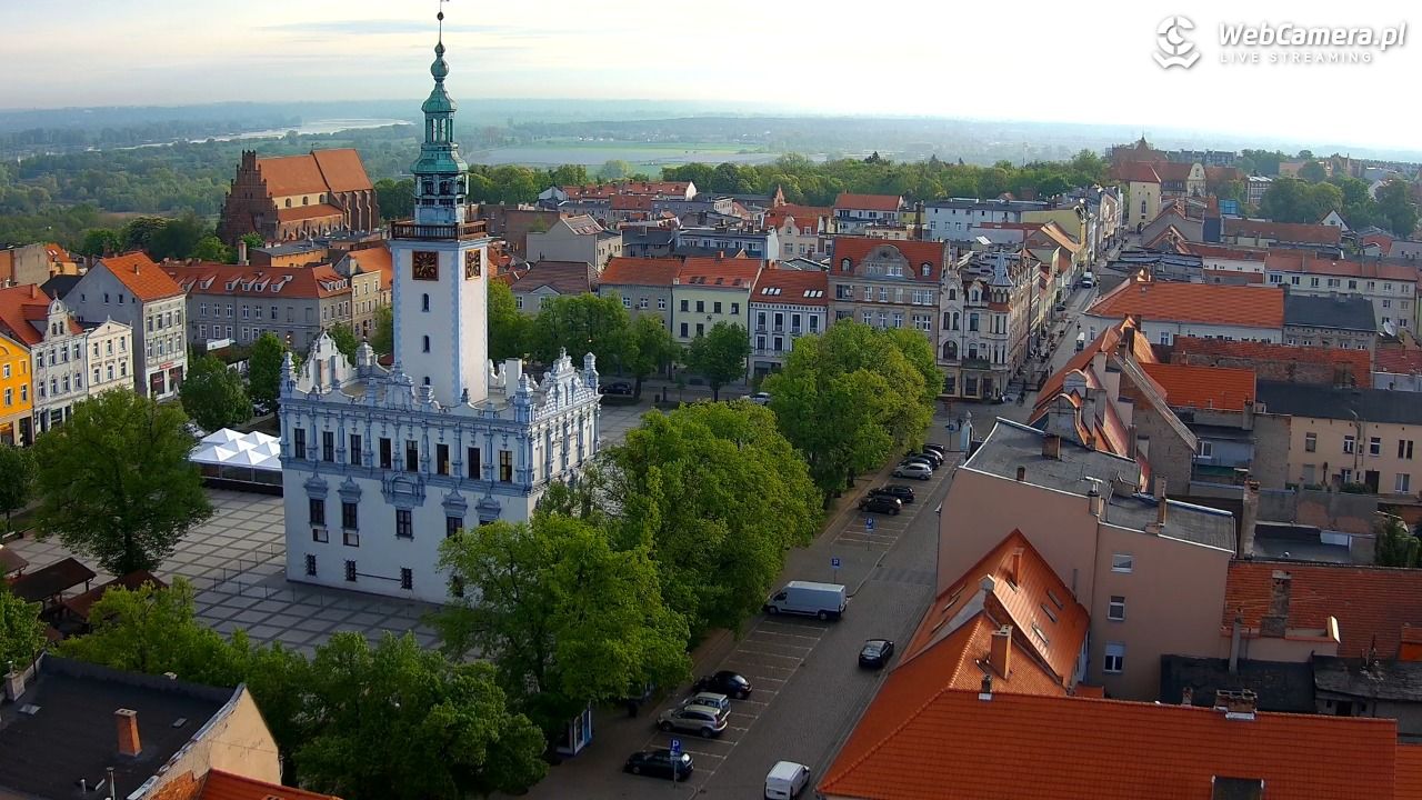 Chełmno - widok na starówkę - 30 kwiecień 2025, 07:15