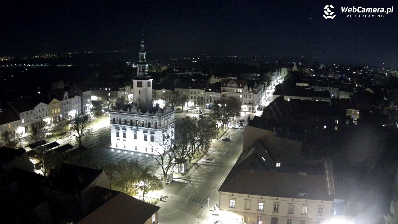 Chełmno - widok na starówkę - 06 listopad 2025, 21:12