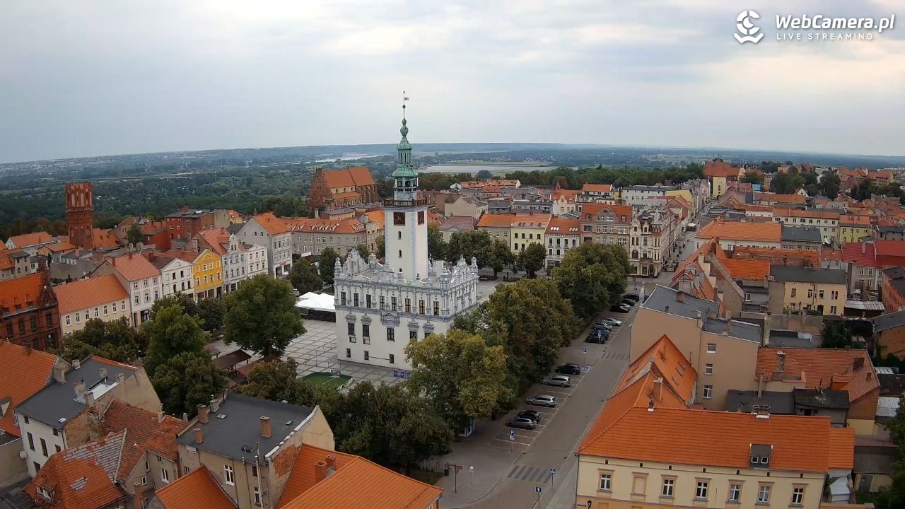 Chełmno - widok na starówkę - 16 sierpień 2026, 07:55
