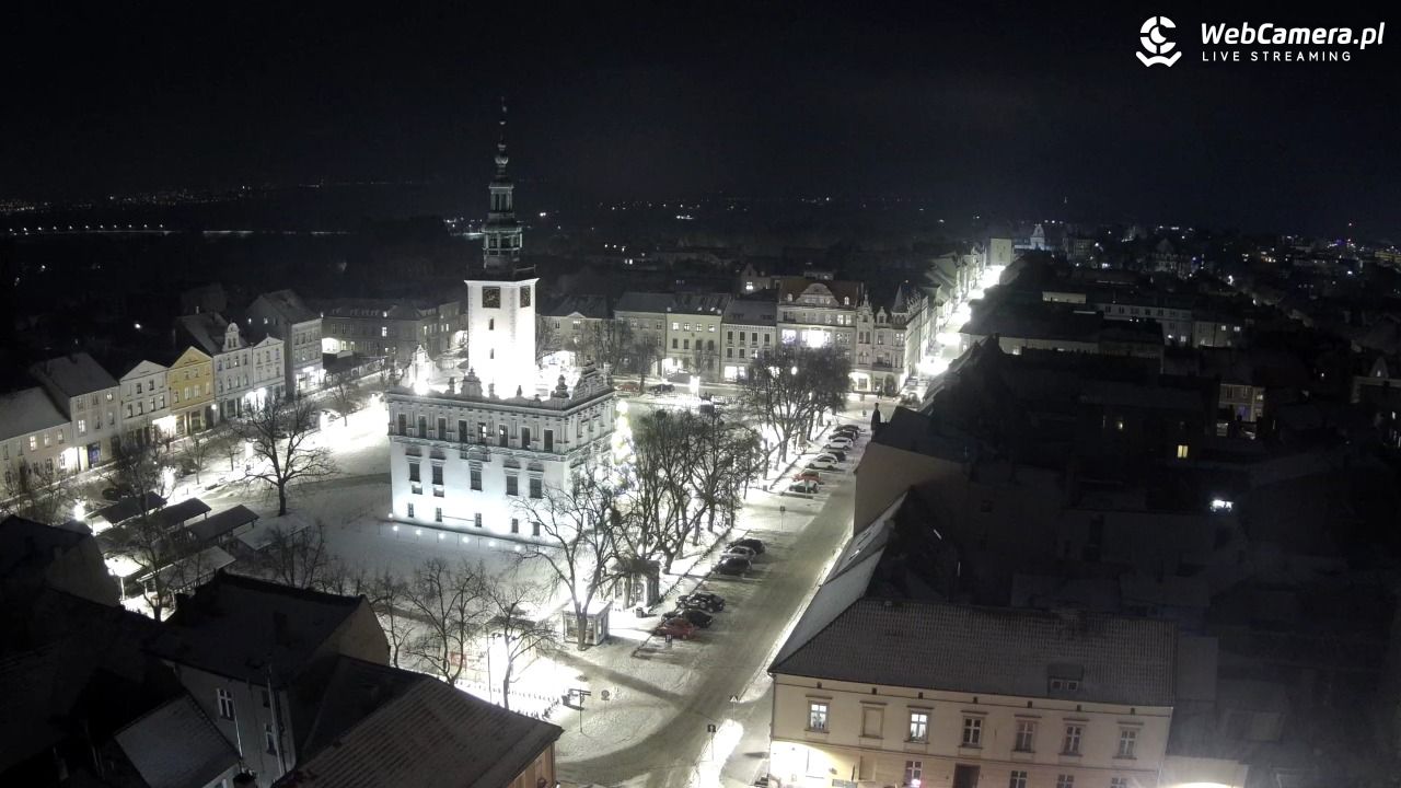 Chełmno - widok na starówkę - 05 styczeń 2026, 20:14