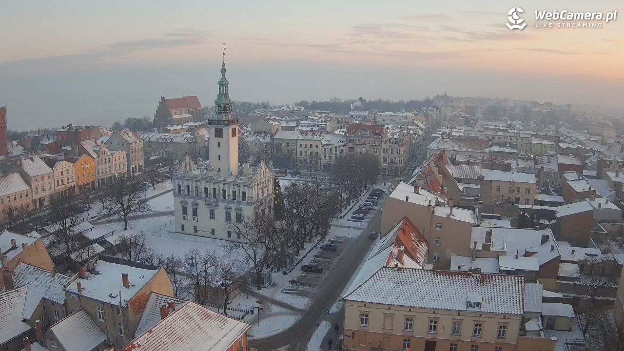 Chełmno - widok na starówkę - 06 styczeń 2026, 08:16