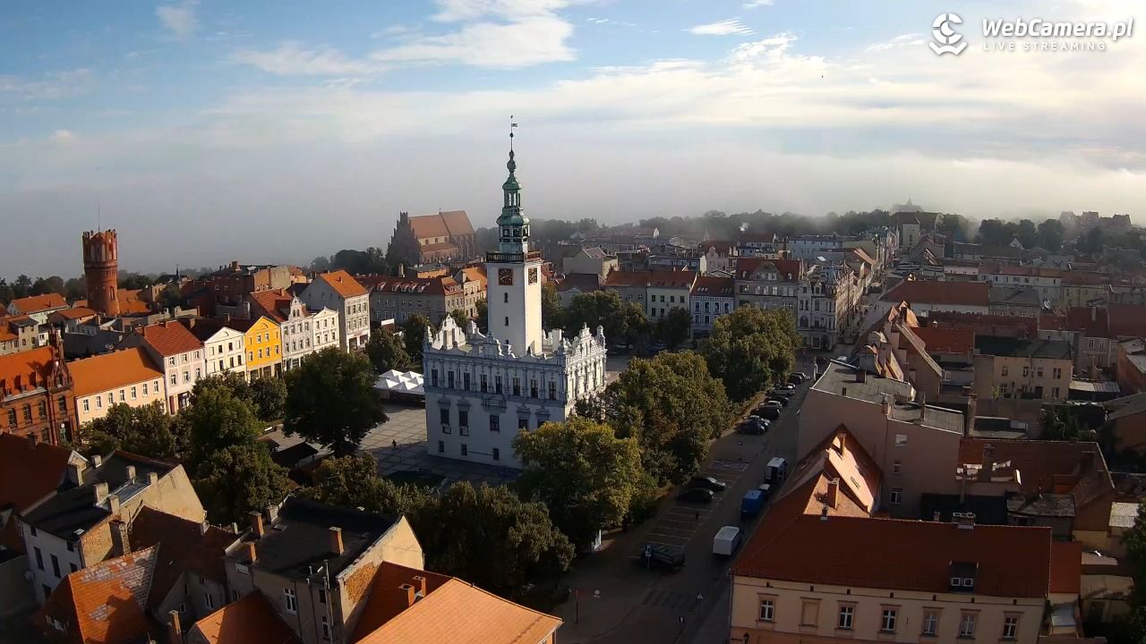 Chełmno - widok na starówkę - 13 sierpień 2026, 08:12