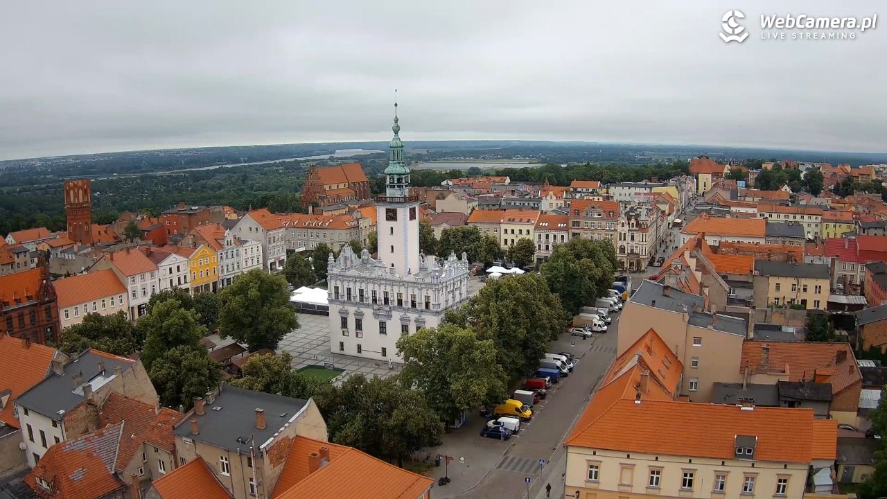 Chełmno - widok na starówkę - 01 lipiec 2026, 09:45