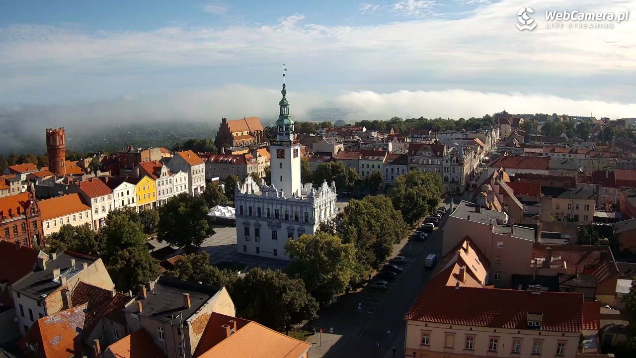 Chełmno - widok na starówkę - 13 sierpień 2026, 08:53