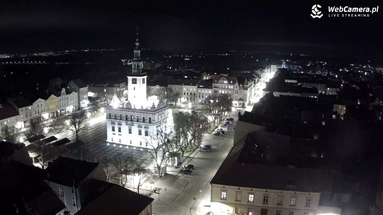 Chełmno - widok na starówkę - 21 grudzień 2025, 20:59