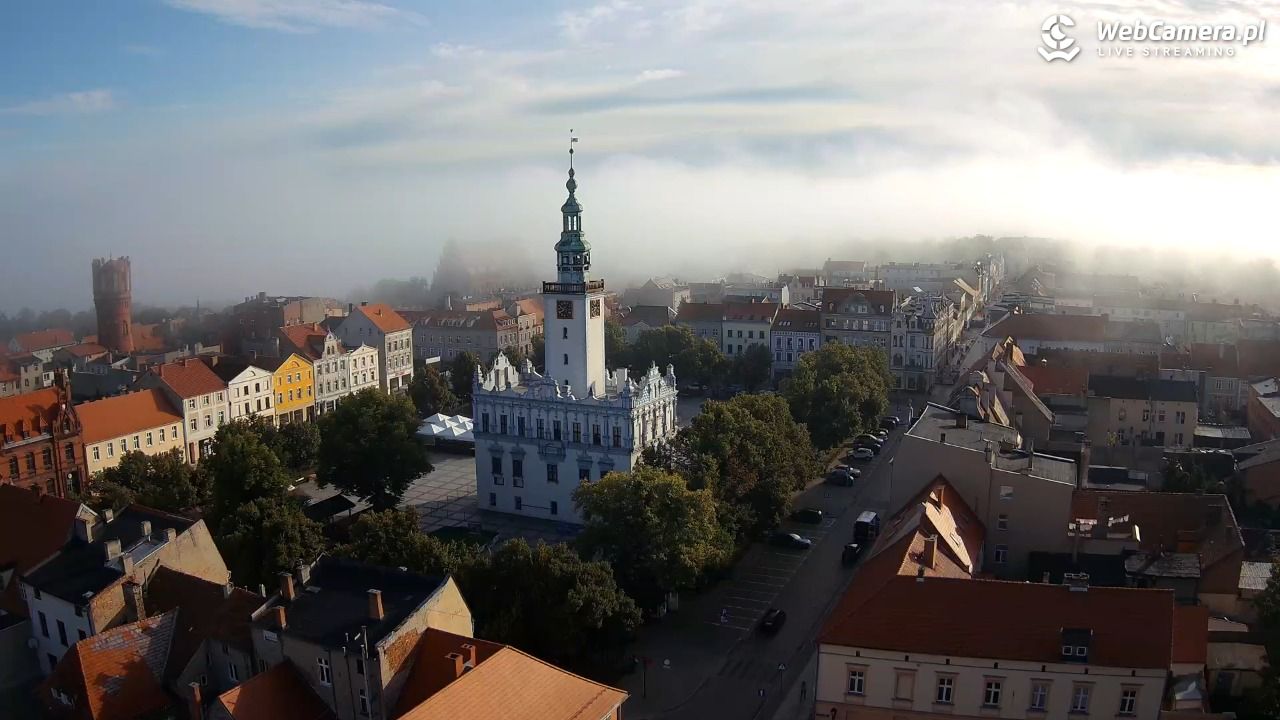 Chełmno - widok na starówkę - 13 sierpień 2026, 07:50