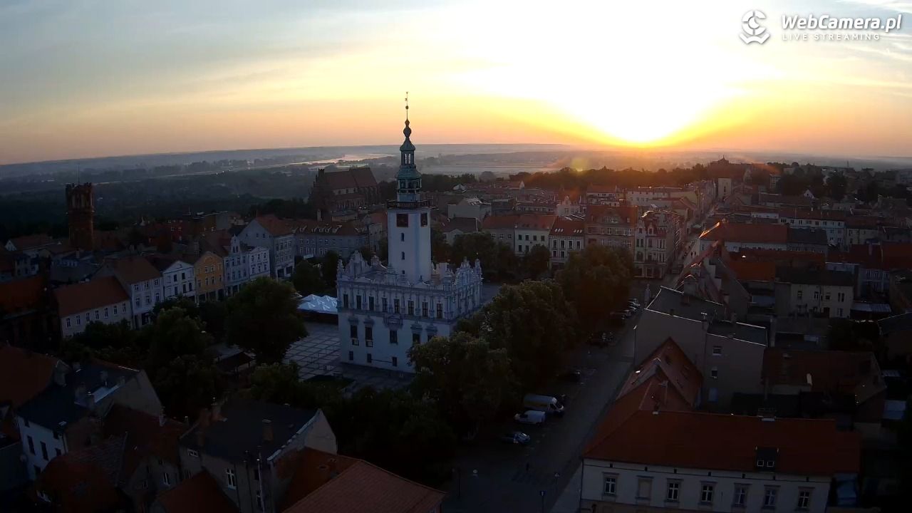 Chełmno - widok na starówkę - 28 czerwiec 2026, 04:42