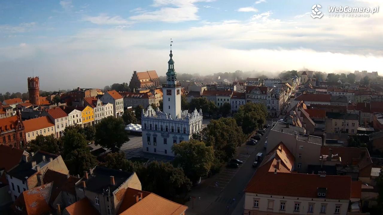 Chełmno - widok na starówkę - 13 sierpień 2026, 08:13