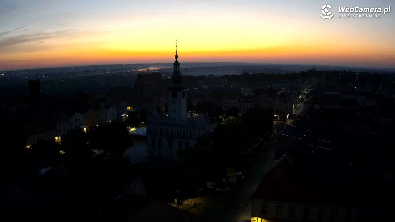 Chełmno - widok na starówkę - 28 czerwiec 2026, 03:31