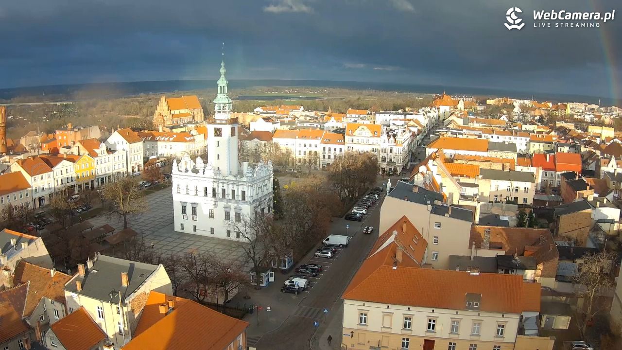 Chełmno - widok na starówkę - 23 grudzień 2025, 14:25