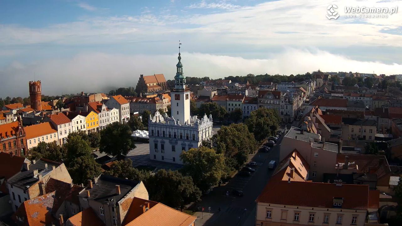 Chełmno - widok na starówkę - 13 sierpień 2026, 08:46