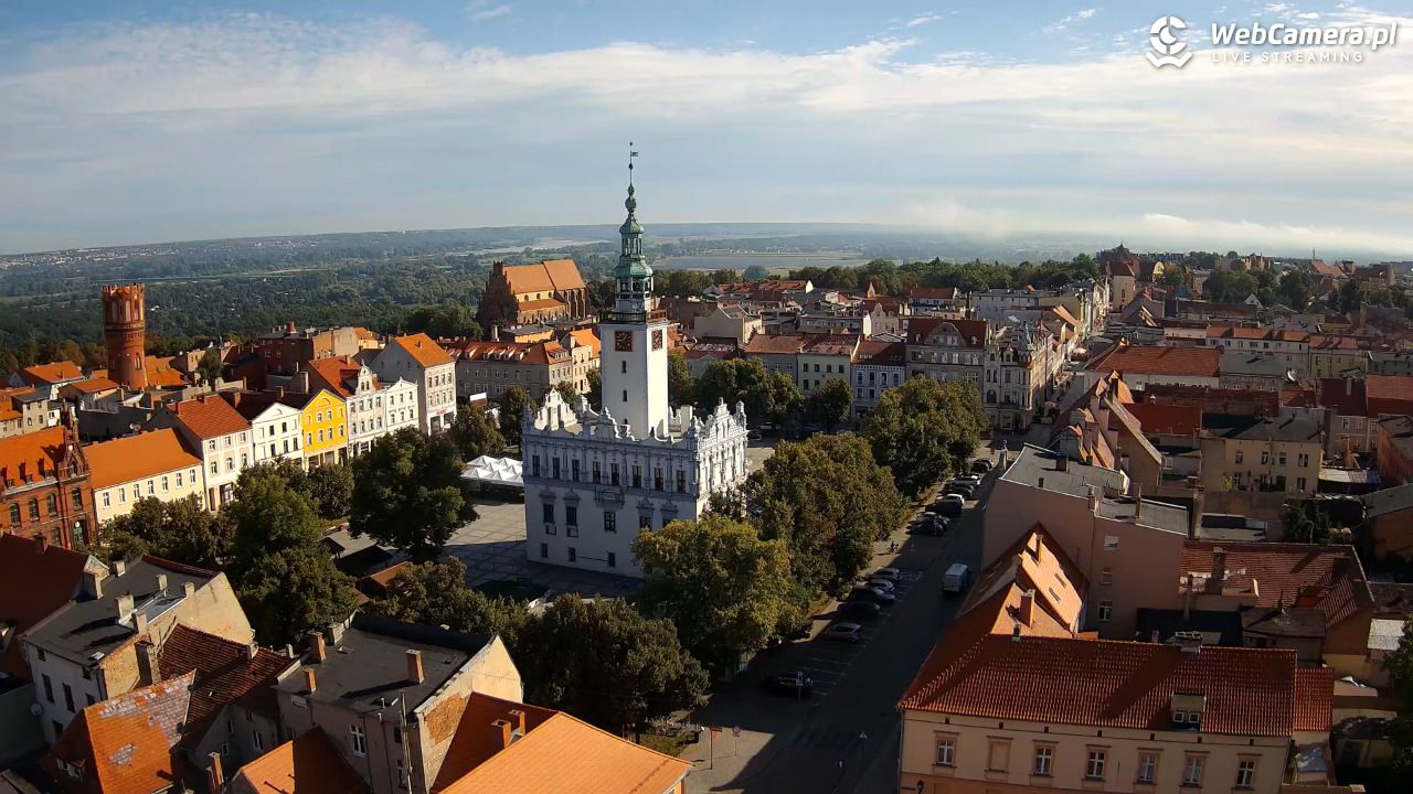 Chełmno - widok na starówkę - 13 sierpień 2026, 09:05