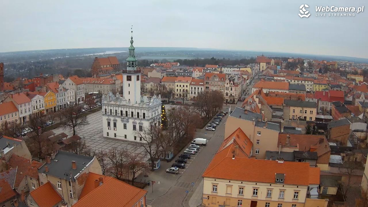 Chełmno - widok na starówkę - 21 grudzień 2025, 14:45
