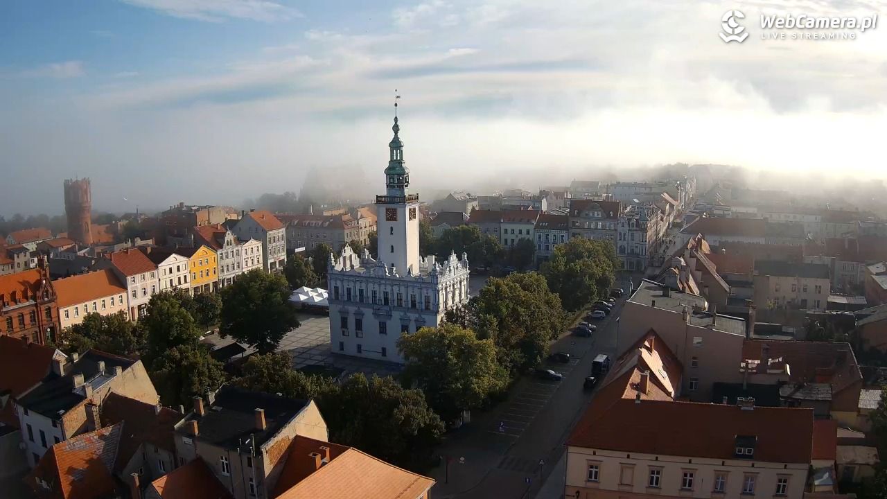 Chełmno - widok na starówkę - 13 sierpień 2026, 07:50