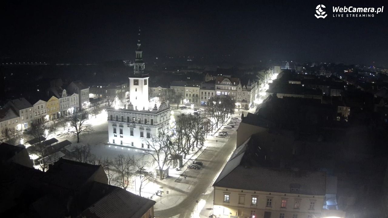 Chełmno - widok na starówkę - 06 styczeń 2026, 21:30