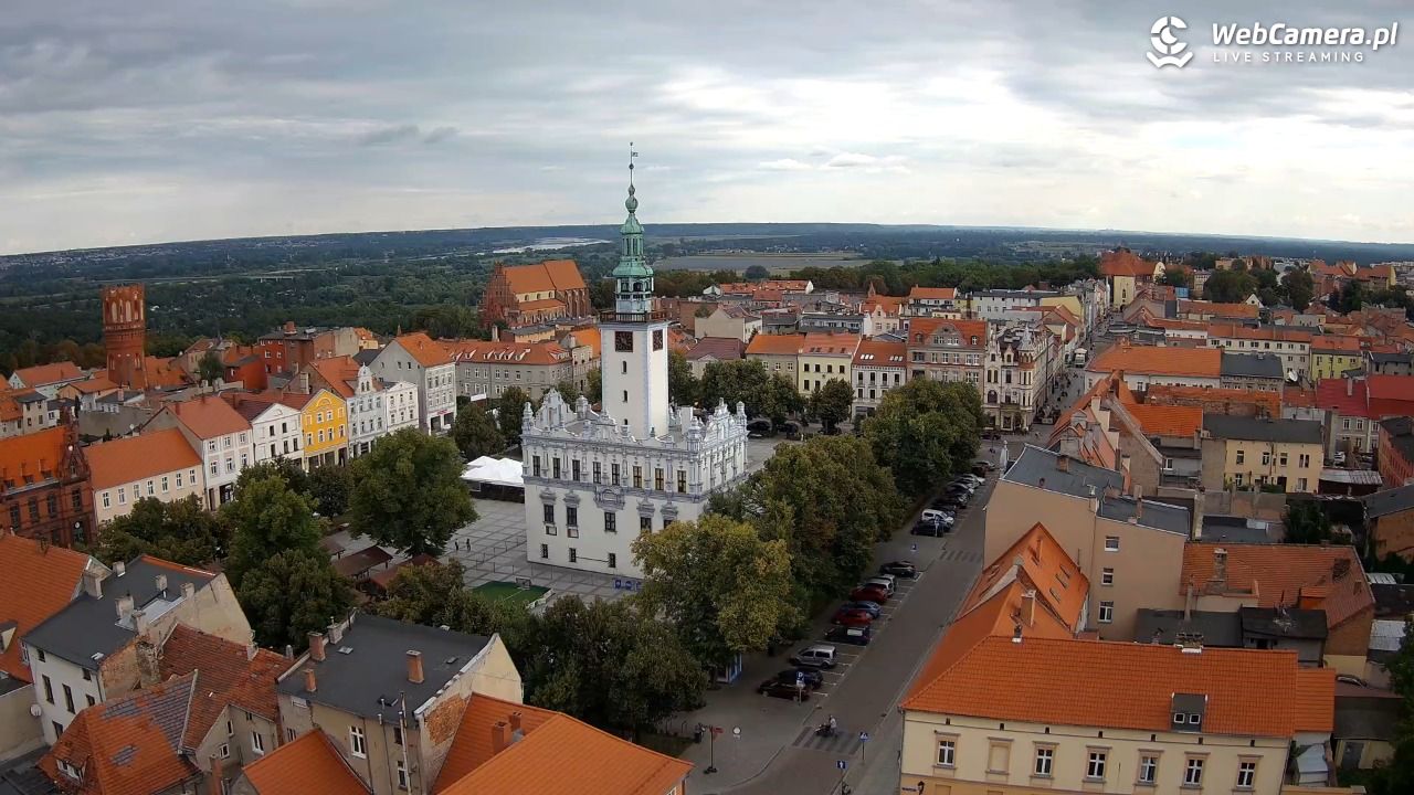 Chełmno - widok na starówkę - 17 sierpień 2026, 10:23