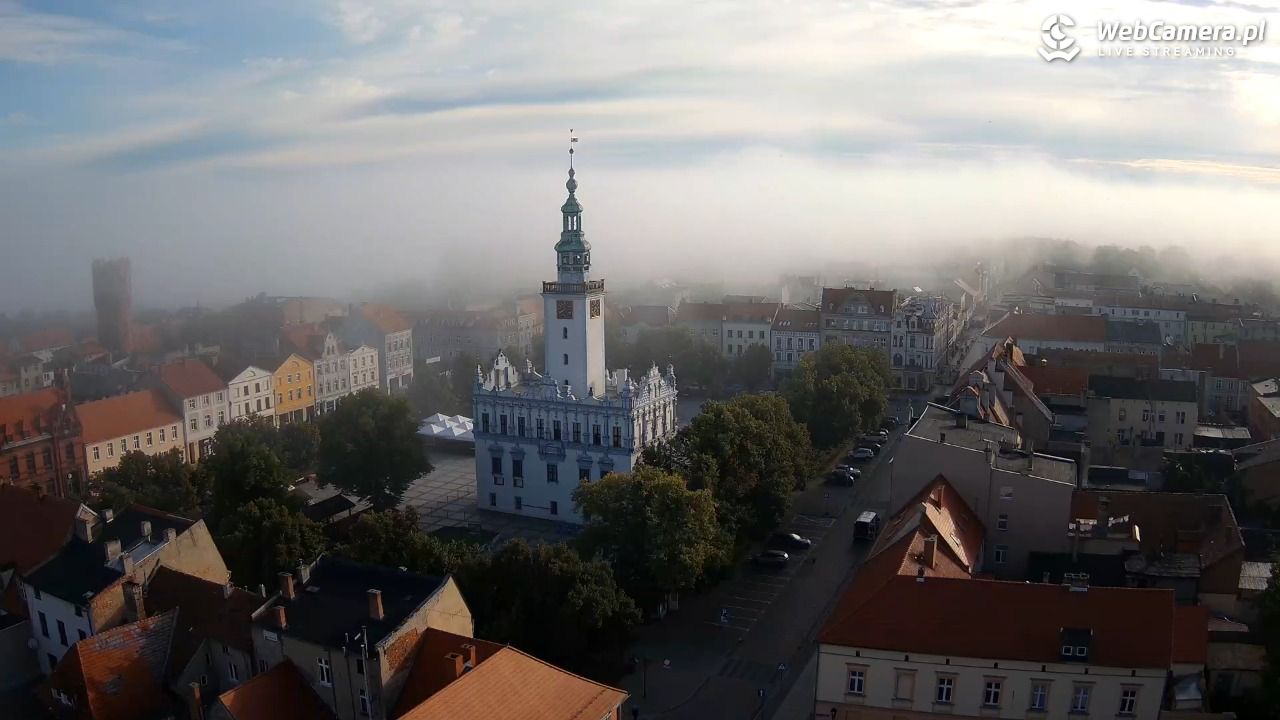 Chełmno - widok na starówkę - 13 sierpień 2026, 07:40