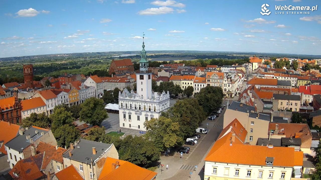 Chełmno - widok na starówkę - 12 sierpień 2026, 14:33