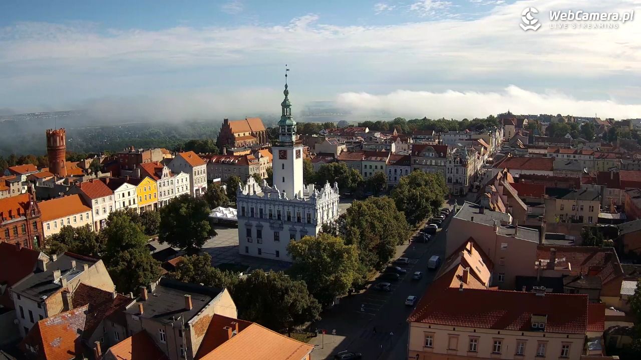 Chełmno - widok na starówkę - 13 sierpień 2026, 08:56