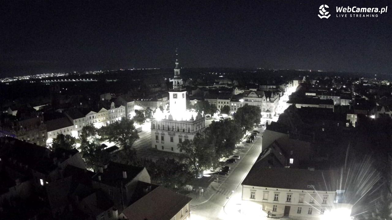 Chełmno - widok na starówkę - 28 wresień 2026, 22:35
