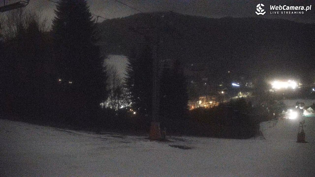 Cieńków - Stacja Narciarska widok z góry - 06 grudzień 2025, 23:34