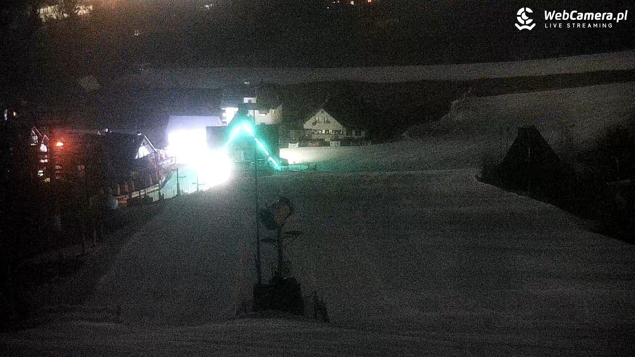 Cieńków - Stacja Narciarska widok z góry - 03 marzec 2026, 19:02