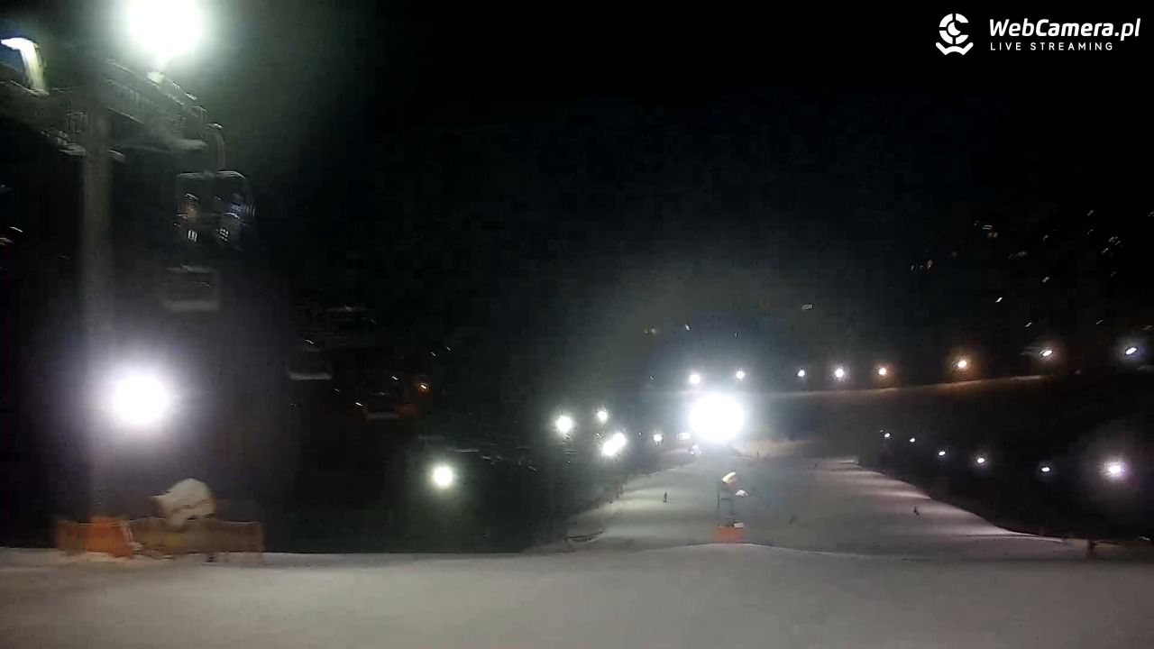 Cieńków - Stacja Narciarska widok z góry - 21 styczeń 2026, 20:37