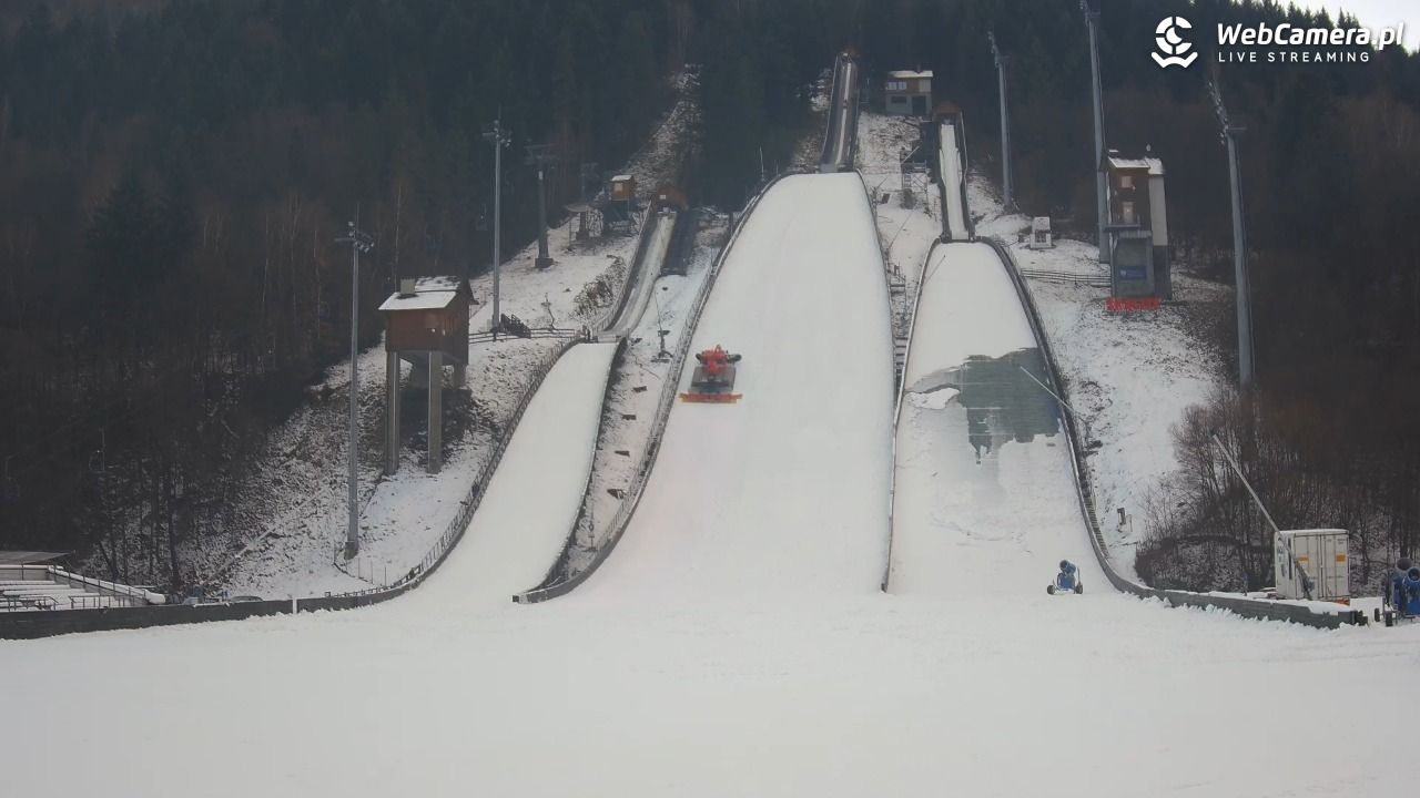 COS SZCZYRK - widok na skocznie NOWOŚĆ - 04 grudzień 2025, 08:13