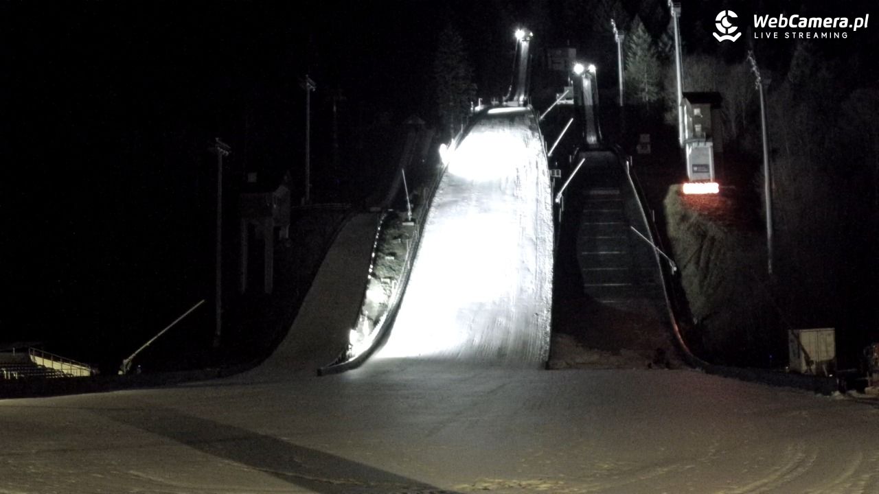 COS SZCZYRK - widok na skocznie NOWOŚĆ - 08 grudzień 2025, 18:09